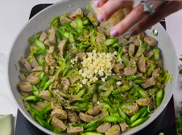 Creamy Pasta w/ Chicken Sausage - Step 4